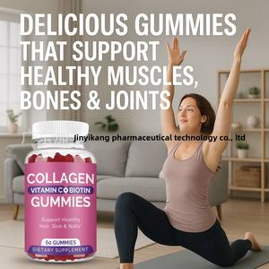 Özelleştirilmiş kollajen ve biyotin ayı Gummies-yetişkin güzellik ürünü cilt parlatma için şişe başına 60 sakızlı şeker - Product Image 1