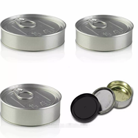 Boîtes en étain de 100 ml, 3,5 grammes, de qualité alimentaire, avec étiquettes de différents motifs, starburst, cannaburst, skittlez, bonbons, collations