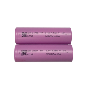 Baterai Lithium Ion Kelas a 21700 BTCAP 40P 4000mAh 3.6V suhu rendah LiCoO2 katoda 800 siklus untuk Pak baterai - Product Image 1