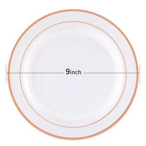 50 piezas más vendidas en los mercados europeos y americanos bandeja de vajilla desechable plato de cena plato de Sushi bandeja de fruta 25 cada uno - Product Image 2