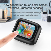 Écouteurs sans fil TWS à écran tactile couleur, 300 mAh, étanches IPX4, personnalisables, BT5.4, écouteurs sans fil pour iPhones