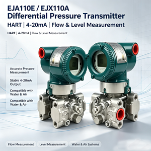 Offre Spéciale – Transmetteur de Niveau Différentiel HART 4-20mA Série EJA (EJA110E/EJX110A) pour Mesure de Débit et de Niveau d'Eau/Air - Product Image 2