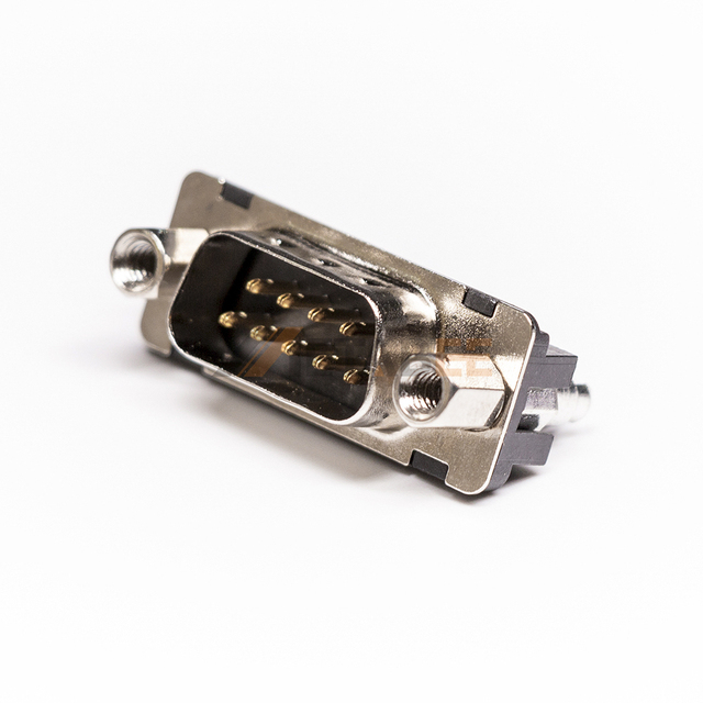 DB9 Connector 9 Pin Male D-Sub PCB Mount Screw Terminal Block RS232 RS485 Industrial Serial Data Interface