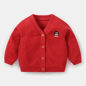 Ropa al por Mayor a Bajo Precio, Abrigo de Algodón para Niños Pequeños, Cierre de Botón, para Primavera y Otoño - Product Image 4