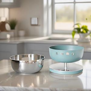 Balance numérique rétro colorée alimentée par USB avec arrêt automatique, conversion de unités et fonction tare pour la cuisine - Product Image 1