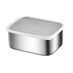 Containers Gestapelde Doos Gourmet Voedsel Lunchbox Gekookt Voedsel Container Oven Groente Aangepaste Voedselconserveringscontainers