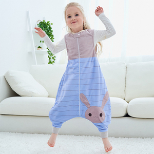 MICHLEY bambini Cartoon Stripes tute <span class=keywords><strong>coniglio</strong></span> primavera bambino sacco <span class=keywords><strong>a</strong></span> pelo bambini sacco <span class=keywords><strong>a</strong></span> pelo ragazze <span class=keywords><strong>pigiama</strong></span> - Product Image 4