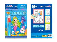 Livre de coloriage à l'eau réutilisable Space Magic personnalisé pour enfants Livres de peinture à l'eau pour enfants