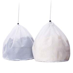 Oversized Thickened Pull Rope <b>Laundry</b> <b>Bag</b> Protective Cover for Washing Machine with Thin <b>Mesh</b> for Clothes Dirty Clothing Storage - Product Image 1