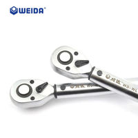 Clé dynamométrique mécanique WEIDA 1/2 pouce, 20-210 N.m, précision ±3%, haute précision, réglable, outil d'entretien DIY