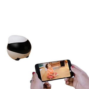 Enabot thân thiện với môi nhà thông minh đi bộ Robot toàn bộ nhà không dây máy ảnh di động màn hình kỹ thuật số vật nuôi với vật liệu nhựa - Product Image 6