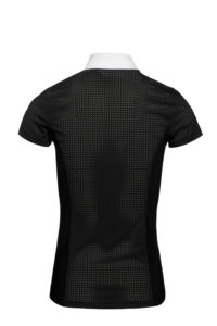 Camisa de Manga Corta para Equitación, Capa Base Ecuestre con Ventilación para Concursos Hípicos, Personalizable - Product Image 2