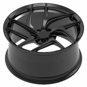 Rines Negros Escalonados de 5 Radios 19x8.5 Et25 19x9.5 Et30, Rines de 19 Pulgadas 5x114.3 para Tesla Model 3 Y <span class=keywords><strong>2022</strong></span>, Nuevos - Product Image 2
