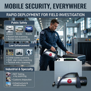Scanner portatif de bagages de rayon X avec à télécommande pour des inspections criminelles de sécurité et de protection d'enquête - Product Image 3