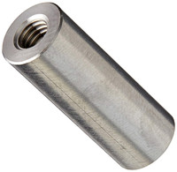 Entretoises plates en aluminium M5 (OD=10mm) de haute qualité, non filetées, longueur 3-70mm