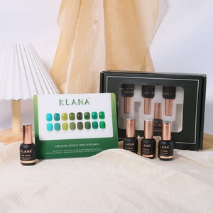 Kit de Extensión de Uñas de Gel UV de Marca Privada, Set de Uñas de Poly Gel Color Nude con Lámpara UV LED, Kit de Uñas Acrílicas al por Mayor - Product Image 4