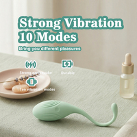 Vibrador con Control Remoto Inalámbrico para Mujeres, 10 Velocidades, Recargable, Silicona, Impermeable IPX7, USB, Juguete Sexual para Adultos