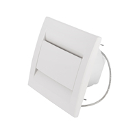 Refroidisseur d'air pour salle de bain avec lumière LED, ventilateur d'extraction, couleur blanche, 50 Cfm