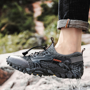 Chaussures d'eau antidérapantes pour hommes, Sneakers de plage, cinq doigts, baskets de plage unisexes, séchage rapide, pour la plongée, pieds nus, nouvelle collection - Product Image 4