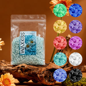 Waxkiss 2026 Nuova Collezione CE MSDS Vendita Calda Perle di Cera Super Depilatoria per Uomo e Donna Uso in Salone di Bellezza - Product Image 1