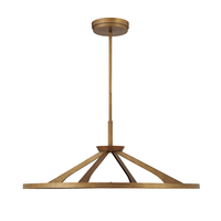 Lustre LED rond vintage moderne du milieu du siècle en albâtre, finition laiton vieilli, pour table à manger, hall d'entrée, luminaire décoratif