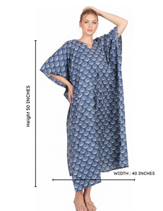 Caftán de Mujer de Lujo y Súper Calidad, Estampado Floral, Satén de Algodón Puro, ODM - Excelente Precio - Product Image 4