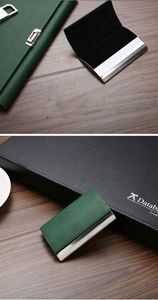 Estuche para Tarjetas de Visita Personalizado, Llavero, Bolígrafo de Metal de Lujo y Juego de Cuaderno, Juego de Regalo Empresarial para Oficina - Product Image 4