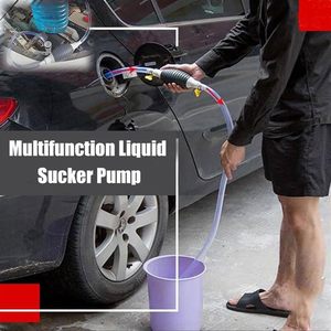 NUOVO MODELLO Pompa a Sifone Manuale ad Alta Pressione di Grandi Dimensioni per Auto e Camion, Aspiratore per Serbatoio Carburante, Trasferimento Olio con Tubo per Acqua e Diesel - Product Image 5