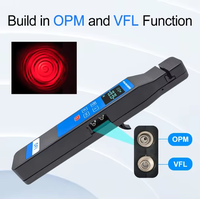Identificateur de détecteur de Signal d'équipement à fibre optique OFI & VFL 10mW et compteur de puissance optique pour pièces elecom 0.25/0.9/2.0/3.0mm