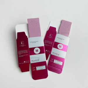 Tùy chỉnh sinh thái thân thiện hộp in ấn Glossy UV tráng dược phẩm có thể gập lại hộp giấy Peptide lọ Hologram bao bì - Product Image 5