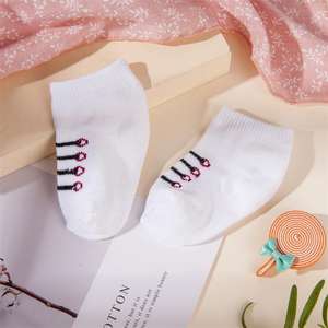 Calcetines de Algodón para Bebés, Primavera, Transpirables, con Dibujos Animados, Calcetines Deportivos Lindos y Transpirables para Recién Nacidos - Product Image 3