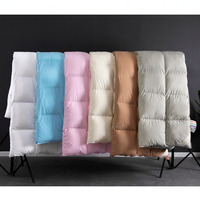 Offre Spéciale couette en microfibre blanche de luxe couette douce reine taille duvet d'oie remplissage respirant couette de qualité hôtelière usage domestique