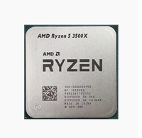 AMD R5 3500X Processor, AM4 Desktop Computer Processor with 3.6GHz 32MB Slot