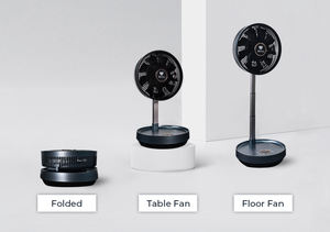 Ventilador recarregável para casa com suporte de chão com controle remoto fácil de armazenar - Product Image 6