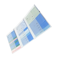 Carnet d'échantillons en papier kraft gaufré PP de qualité supérieure avec logo personnalisé
