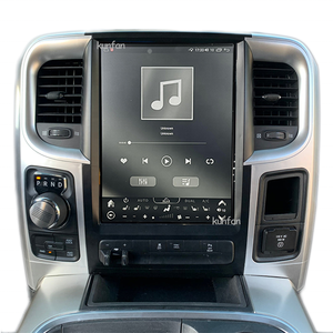 Unidad principal de coche, sistema de actualización de Radio, navegación Android para Dodge Ram 1500 2500 2013 - 2018 estilo Tesla, pantalla táctil <span class=keywords><strong>Carpay</strong></span> - Product Image 6
