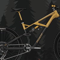 Markhor 2025 nouveau Foxcat 170 cadre ensemble haute résistance professionnel descente vtt cadre Suspension complète DH VTT cadre