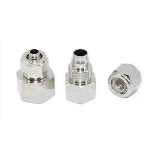Pneumatic Quick Coupler PCF6-01 Internal <b>Thread</b> <b>Lock</b> Nut 8-01 8-02 Quick Connect Hose Coupling Fittings Type PCF10-02 - Product Image 3