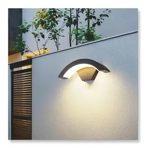 LED Outdoor Waterproof Balcony Terrace Entrance Door Front Induction Light Sunroom Wall Creative Wall Light