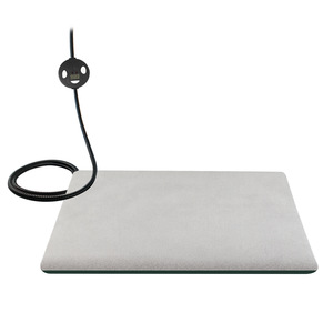 Tapis chauffant pour animaux de compagnie, rectangle, textile, chaleur solide, pour chats et chiens, utilisation intérieure et extérieure - Product Image 2