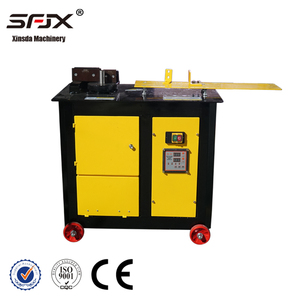 Machine à cintrer les barres d'armature Xinsda Machinery, moteur 3 kW, semi-automatique, contrôlée par PLC, à engrenages, équipement de construction - Product Image 4