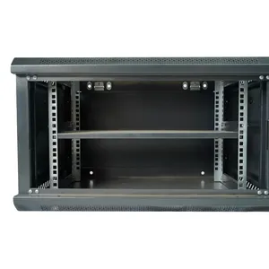 19 Inch 6U Wall Mount Server Rack Metal Ddf Enclosures Internet Network Cabinets