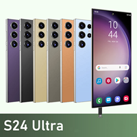 Téléphone portable S24 5G Smartphone Android Original S24 Deca Core pour téléphones mobiles 5G Double SIM