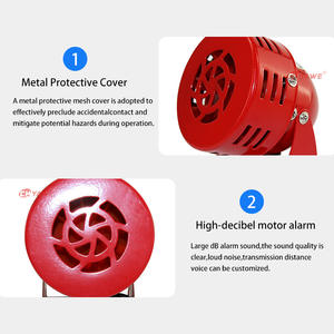 Alarme de moteur étanche et anti-poussière à haut niveau sonore 100 dB MS-190 Sirène de sécurité industrielle MS-190 - Product Image 3