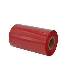 OEM ODM Manufacturer Printer Blue Red White Resin Ribbon Color Ribbons Wax Resin Thermal Transfer Printer Ribbon