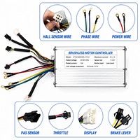 Kit de conversion de vélo électrique avec moteur de moyeu de roue arrière 48V 1000W pour VTT 26, 27,5, 29 pouces, avec écran LCD8S