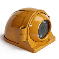 Caméra latérale de voiture AHD 1080P Xiyue avec boîtier jaune, étanche IP67, vision nocturne Starlight, en alliage d'aluminium, pour surveillance extérieure de camions, antichoc
