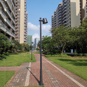 Outdoor Led Garden <b>Light</b> 3M 3.5M Waterproof Square Pole 220V <b>Landscape</b> Street Lamp For Yard Park Plaza - Product Image 3