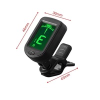 LGL-01 Clip-on Guitar Tuner with CR2032 Battery Included