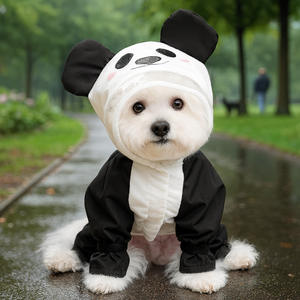 Impermeable Rojo para Perro con Capucha Transparente, Sudadera con Capucha para Mascotas, Mono Impermeable para Cachorros, <span class=keywords><strong>Chihuahua</strong></span>, Dachshund, Animales Pequeños y Medianos, Gatos - Product Image 3